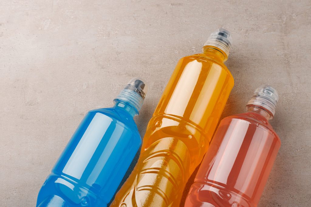 Sports drinks and energy drinks