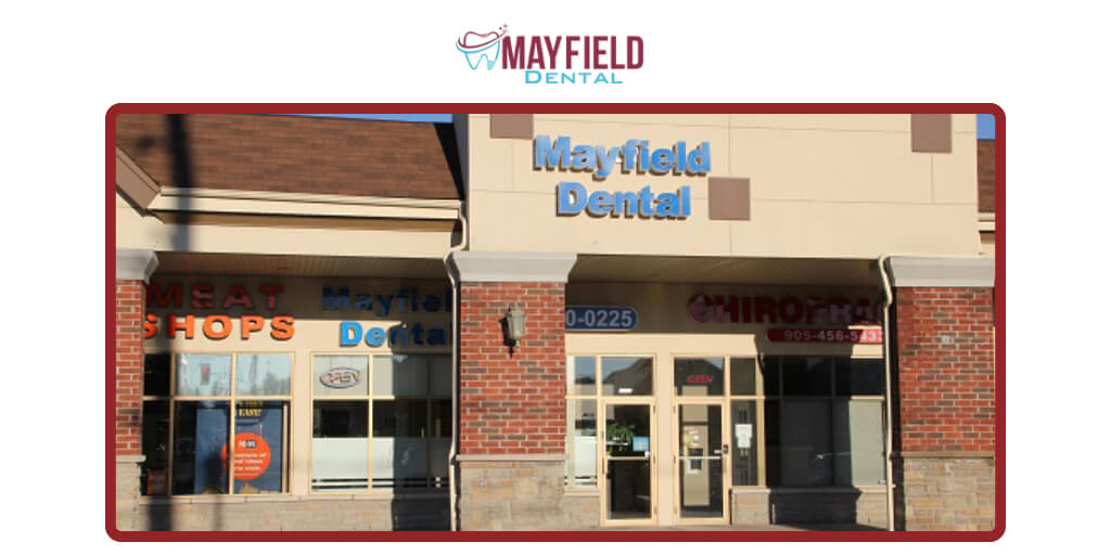 Mayfield Dental Clinic exterior serving Mayfield West, Heart Lake, and Bramalea