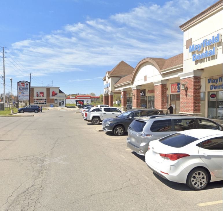 Directions from Mount Pleasant to Mayfield Dental | Dentist Brampton